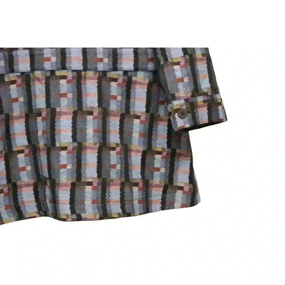 NWT Hilton Hollis Jacket Size Large Multicolor Boho Artsy Business Casual Career - Picture 13 of 16